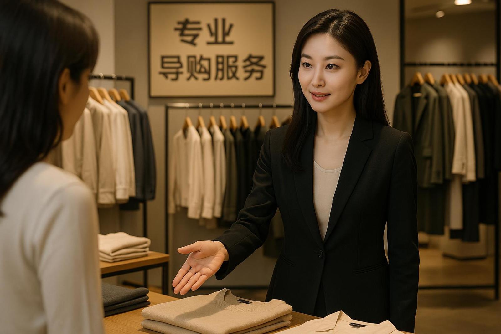 服裝導購員核心銷售理念與原則 從心出發，以客為尊